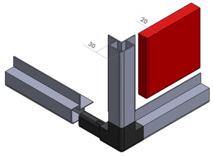 30'luk Kenar Ara Profiller