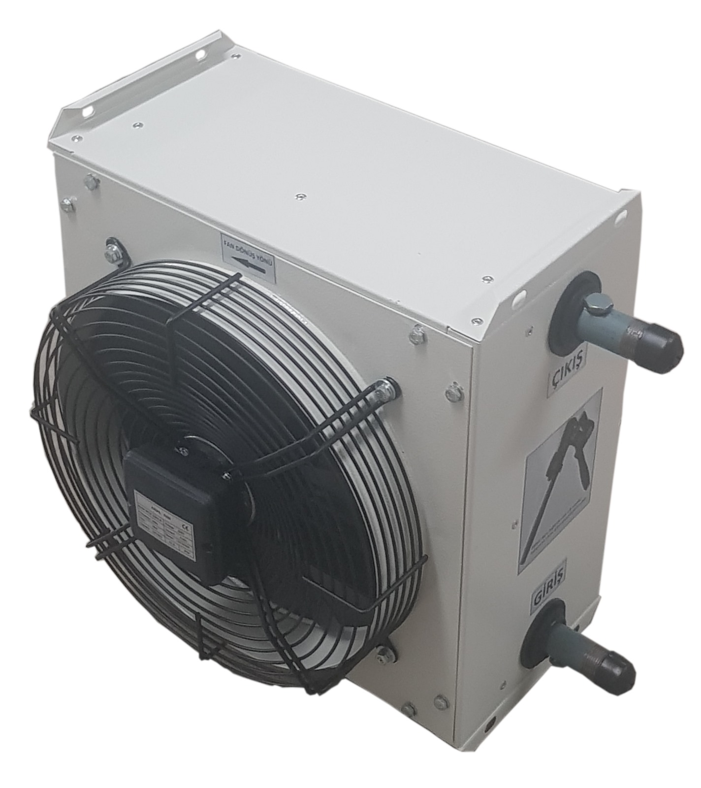 AKSİYEL FANLI SICAK HAVA APEREYİ