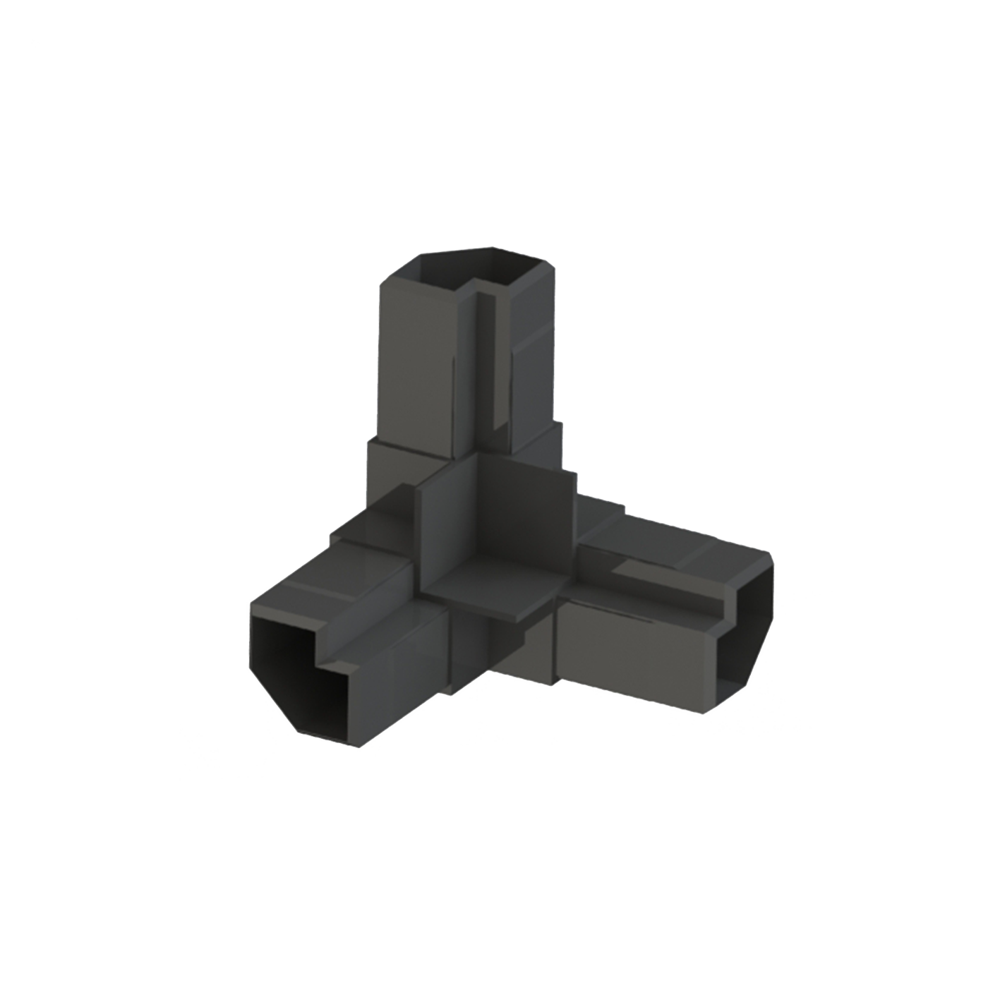 40'lık Radüslü Plastik Köşe